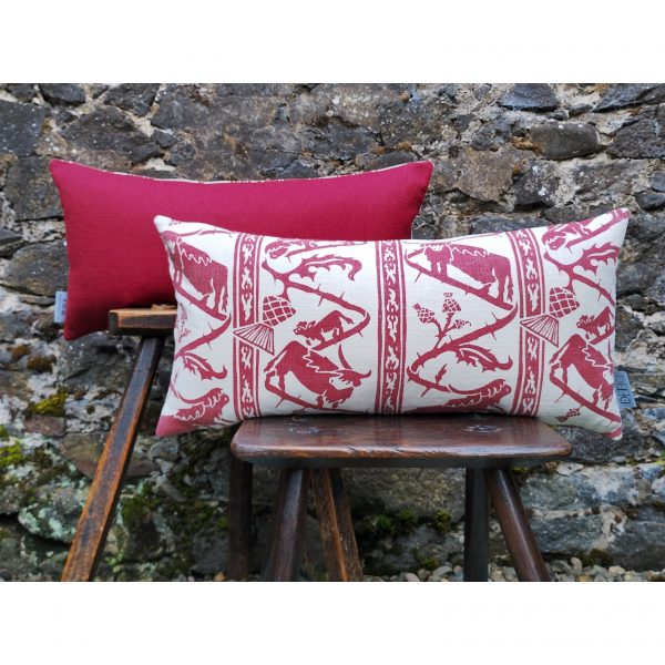Fairburn Cushion in red