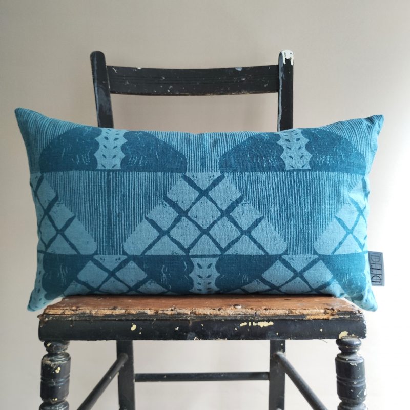 Stuart Cushion in teal